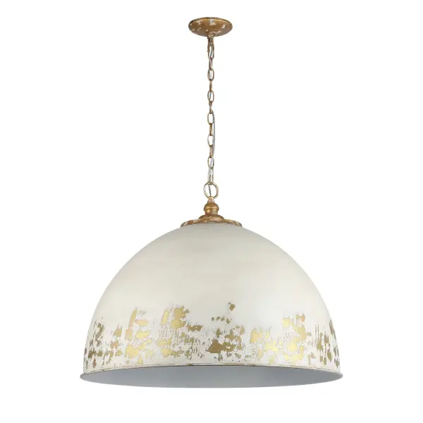 Golden Lighting Alison 8-Light Pendant in Vintage Gold and Antique Ivory - Image 5