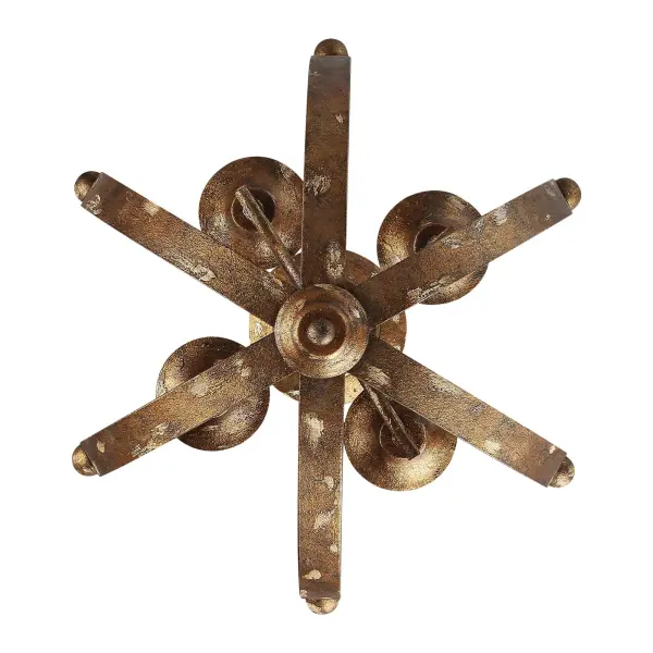 Victoria Four Light Pendant in Heirloom Gold - Image 3