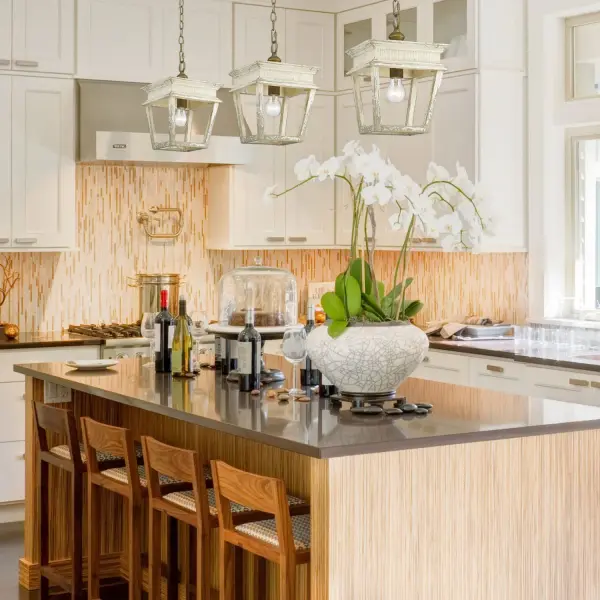 Golden Lighting Haiden 1-Light Pendant in Burnished Chestnut - Image 2