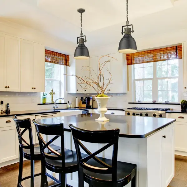 Quarry One Light Mini Pendant in Antique Black Iron - Image 5