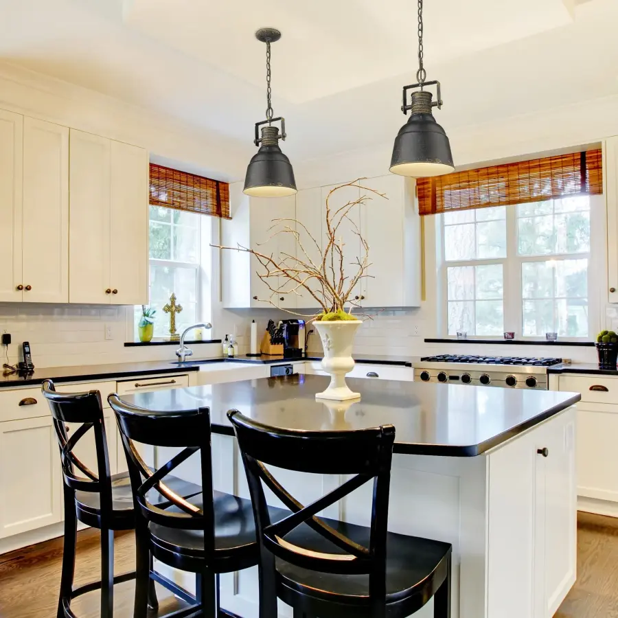 Quarry One Light Mini Pendant in Antique Black Iron - Image 5