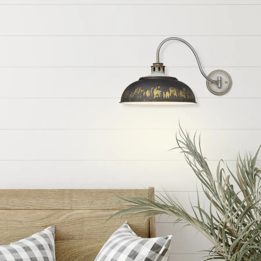 Golden Lighting Kinsley Swing Arm Wall Lamp - Image 2