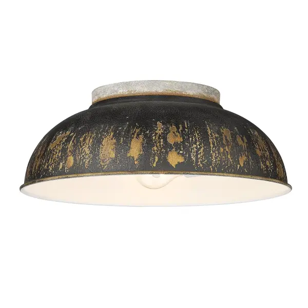 Golden Lighting Kinsley 2-Light Flush Mount - Image 1