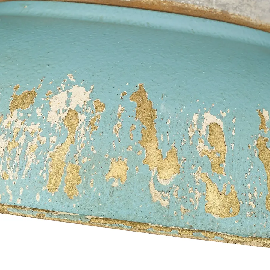 Kinsley Two Light Flush Mount in Aged Galvanized Steel - Image 3