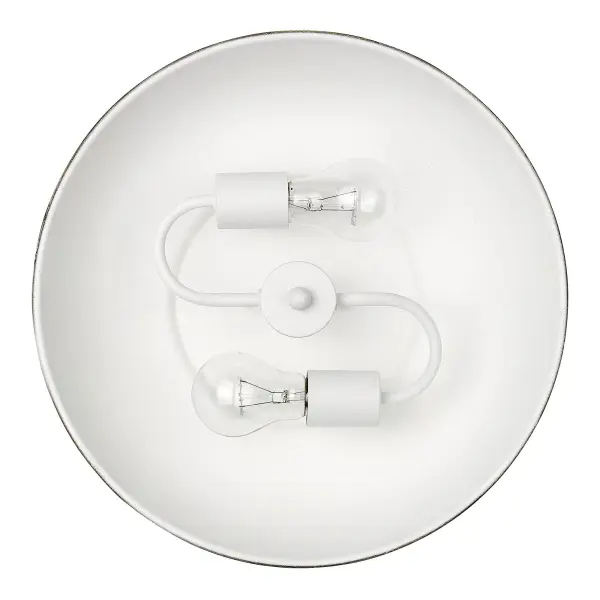 Kinsley Two Light Flush Mount in Aged Galvanized Steel - Image 4