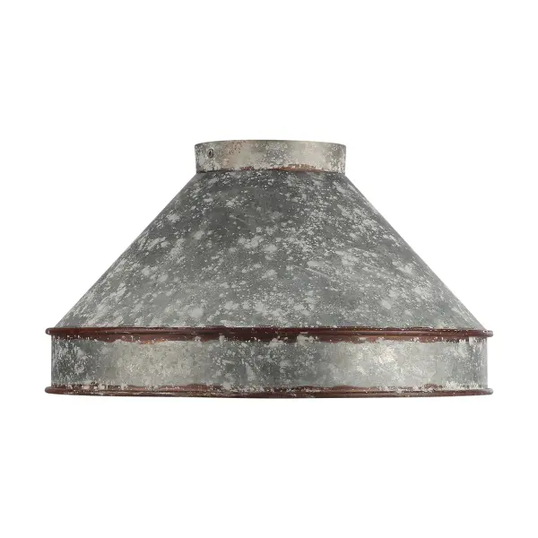 Jasper Two Light Flush Mount in Antique Black Iron - Image 2