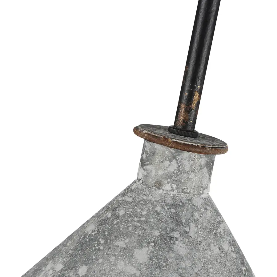 Jasper One Light Pendant in Antique Black Iron - Image 5