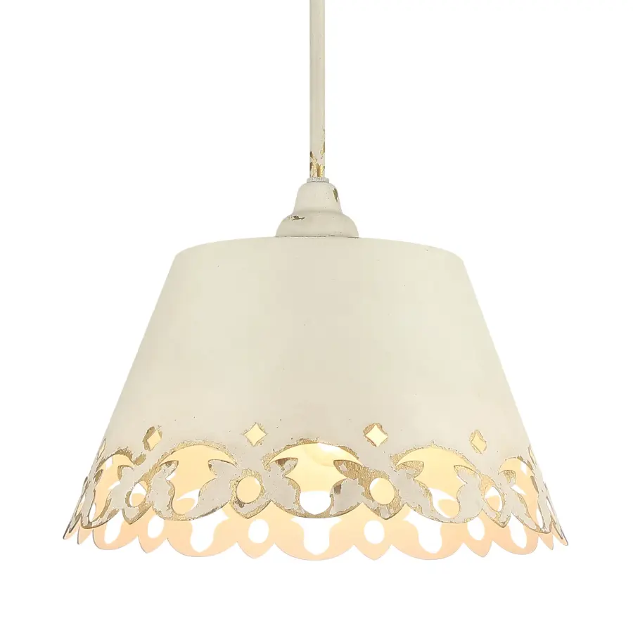 Eloise Three Light Pendant in Antique Ivory - Image 1