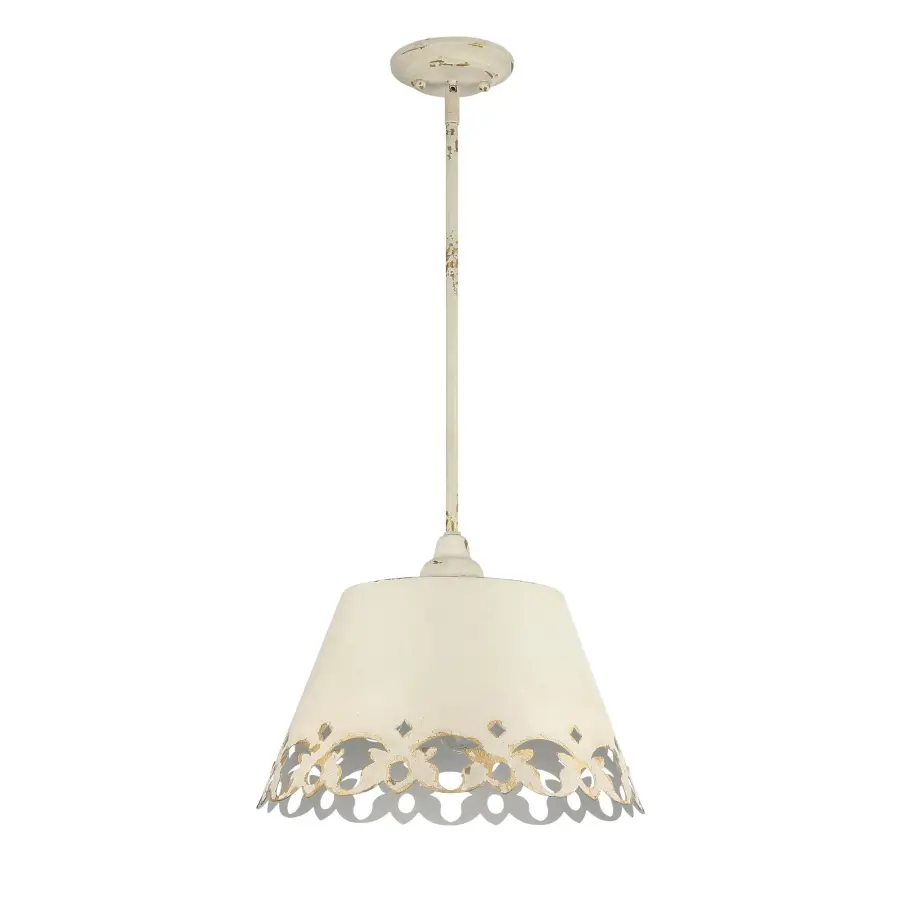 Eloise Three Light Pendant in Antique Ivory - Image 2
