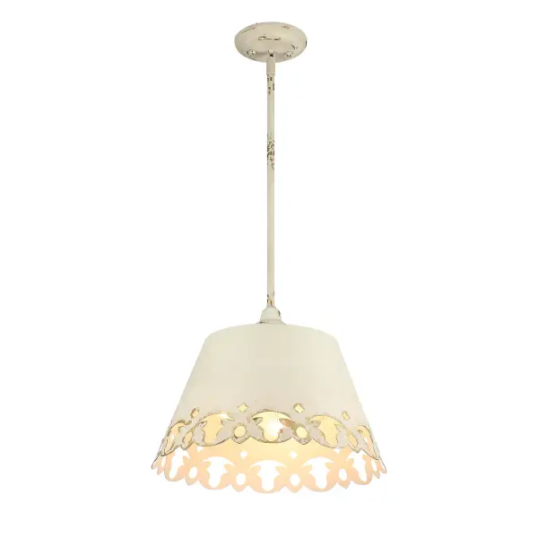 Eloise Three Light Pendant in Antique Ivory - Image 4