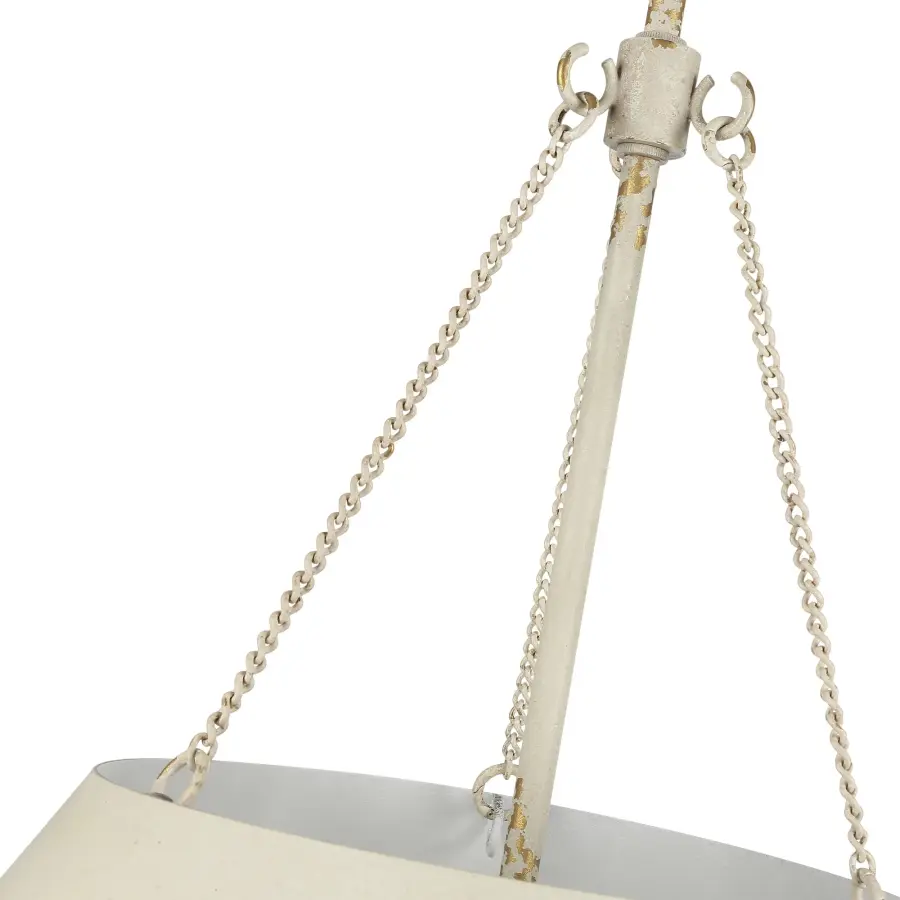 Eloise Five Light Pendant in Antique Ivory - Image 7