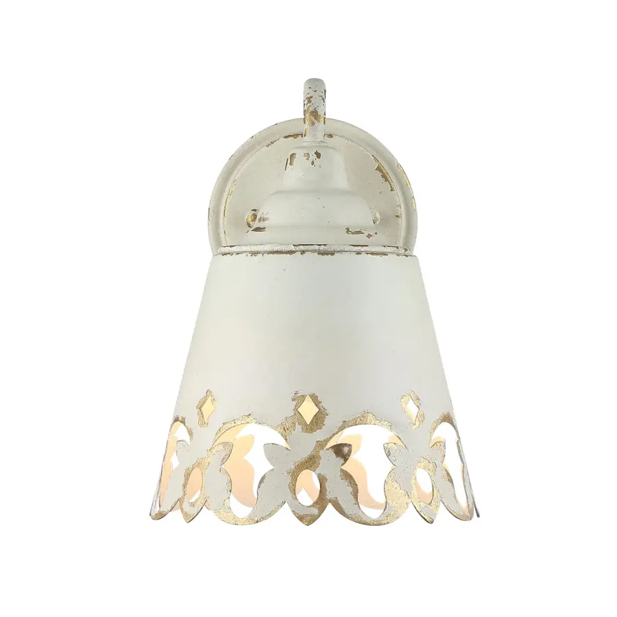 Eloise One Light Vanity in Antique Ivory - Image 5