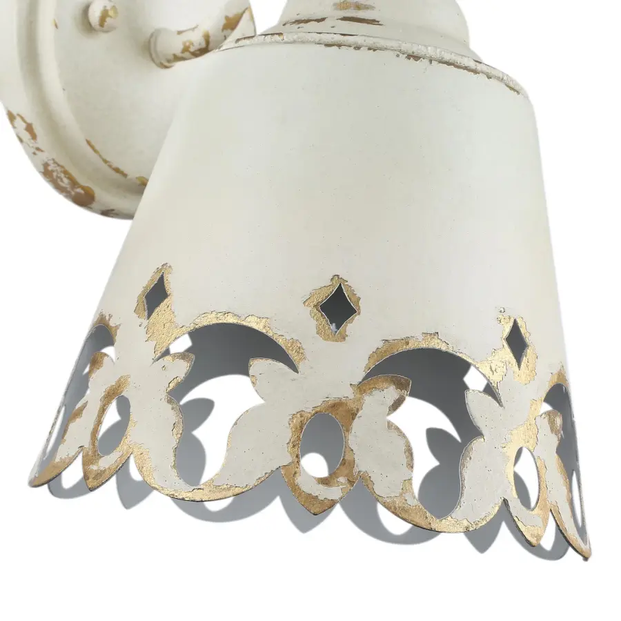 Eloise One Light Vanity in Antique Ivory - Image 7