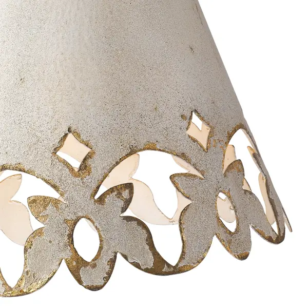 Eloise One Light Pendant in Antique Ivory - Image 4