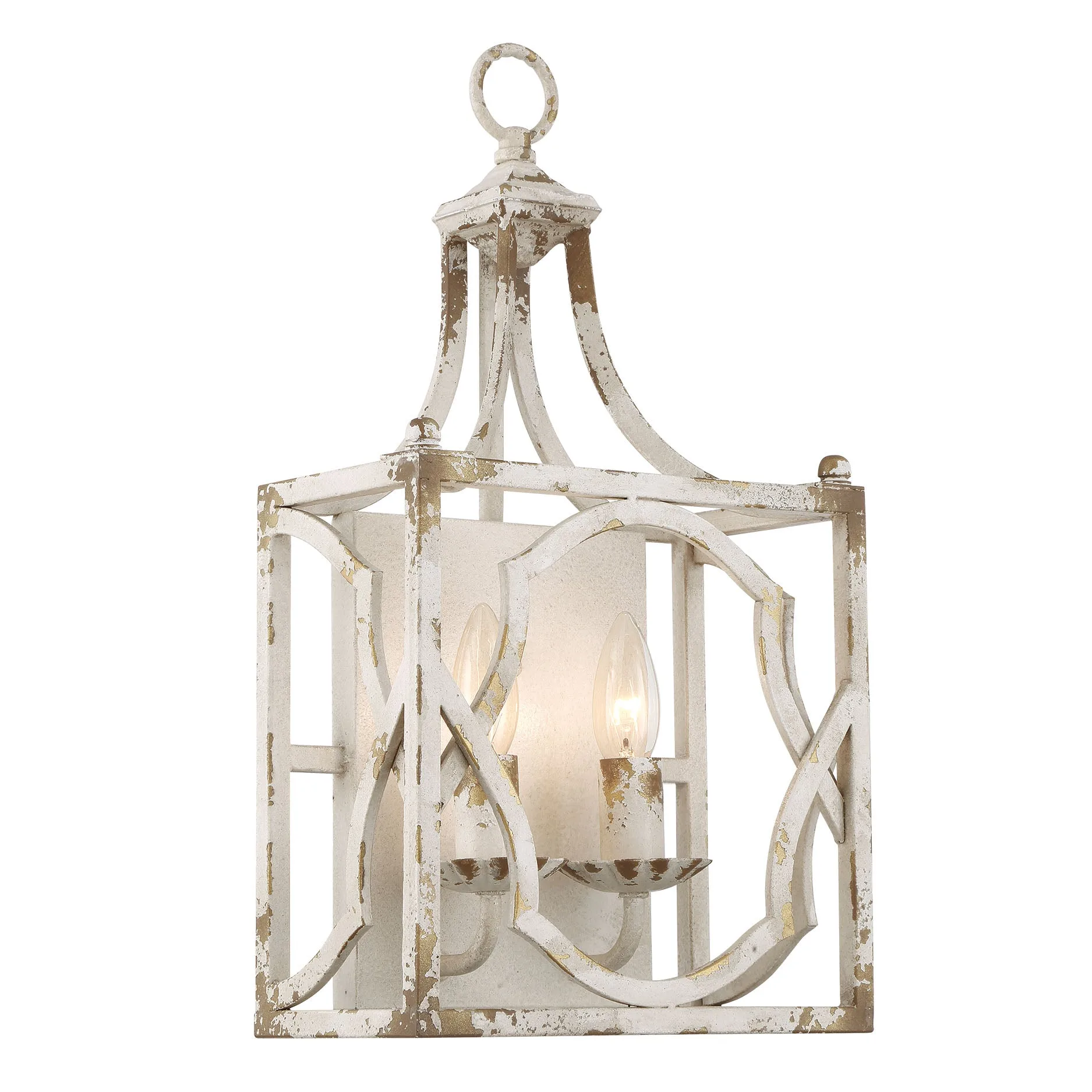 Laurent 2-light Wall Sconce in Antique Ivory