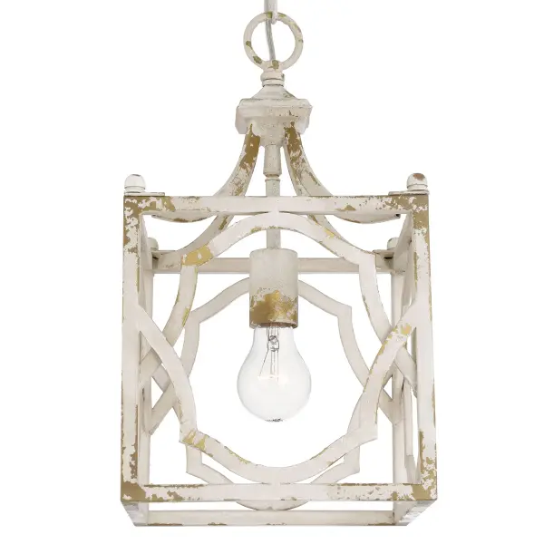 Laurent One Light Pendant in Antique Ivory - Image 1