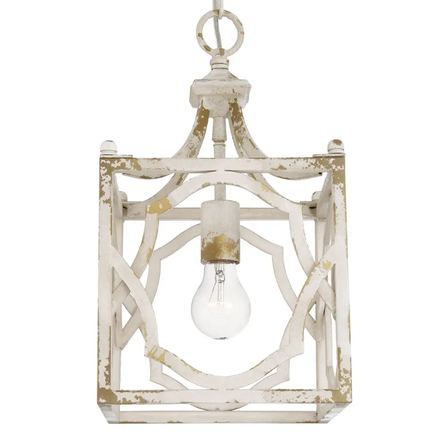 Laurent One Light Pendant in Antique Ivory - Image 1