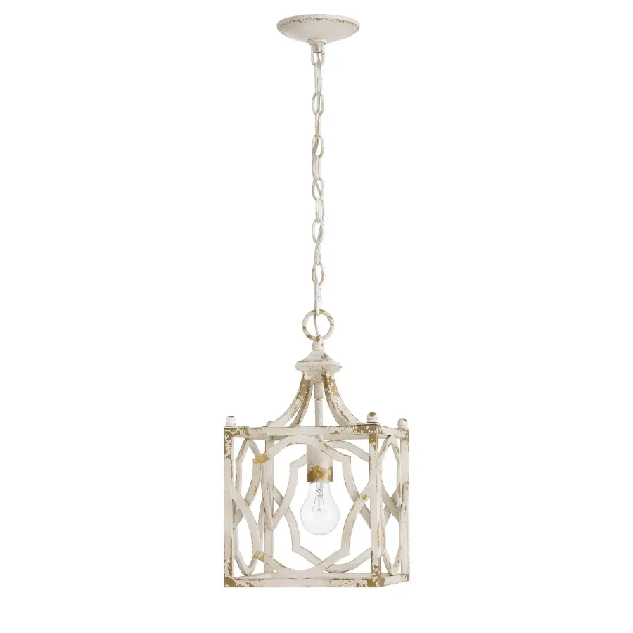 Laurent One Light Pendant in Antique Ivory - Image 2