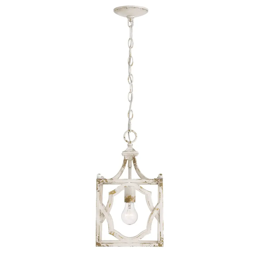 Laurent One Light Pendant in Antique Ivory - Image 3