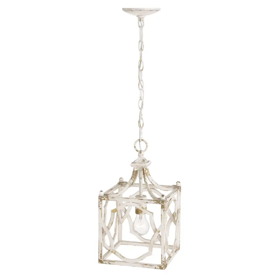 Laurent One Light Pendant in Antique Ivory - Image 4