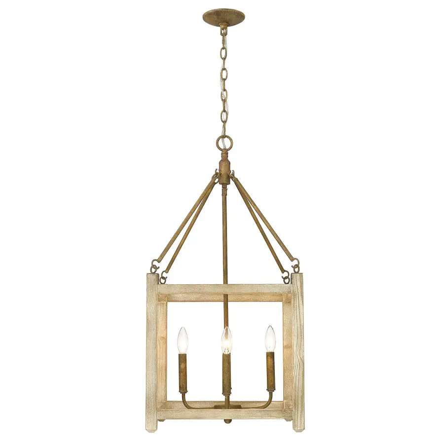 Orville Four Light Pendant in Burnished Chestnut - Image 2