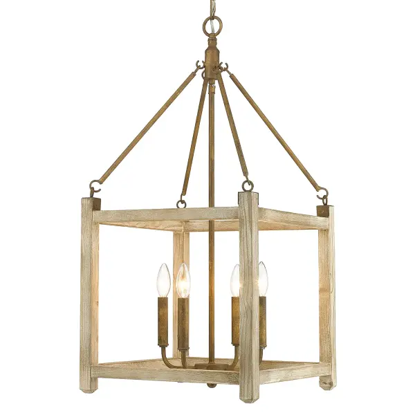 Orville Four Light Pendant in Burnished Chestnut - Image 3