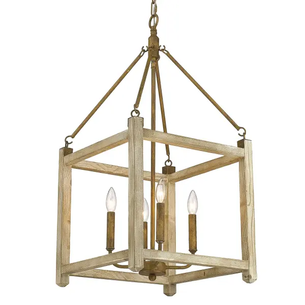 Orville Four Light Pendant in Burnished Chestnut - Image 4