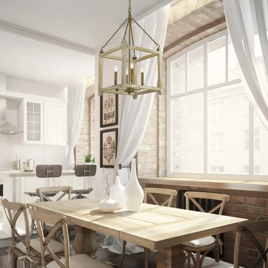 Orville Four Light Pendant in Burnished Chestnut - Image 6