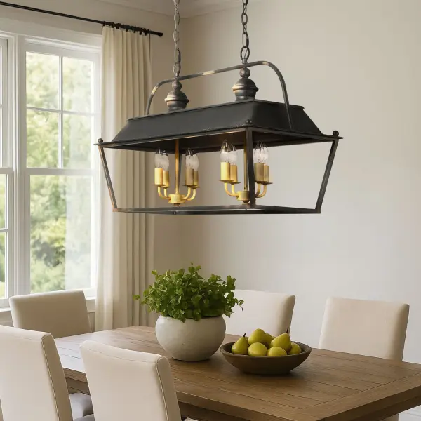 Golden Lighting Christoff 8-Light Island Light - Image 9