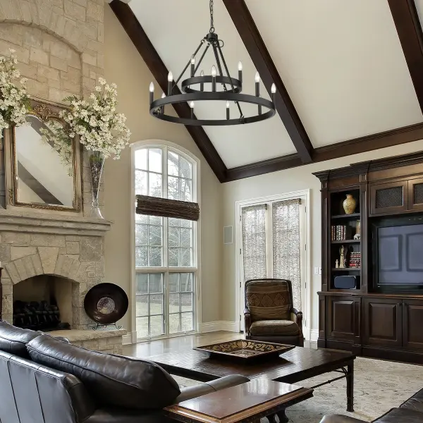 Bold Transitional Statement Piece with Exposed Bulb Drama - Image 2