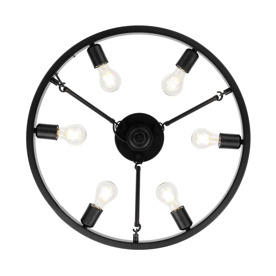 Modern Elegance Meets Practical Design in Low-Profile Semi-Flush Mount - Image 2