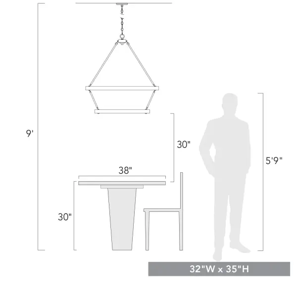 Golden Lighting Castile 15-Light Two-Tier Chandelier in Matte Black - Image 5