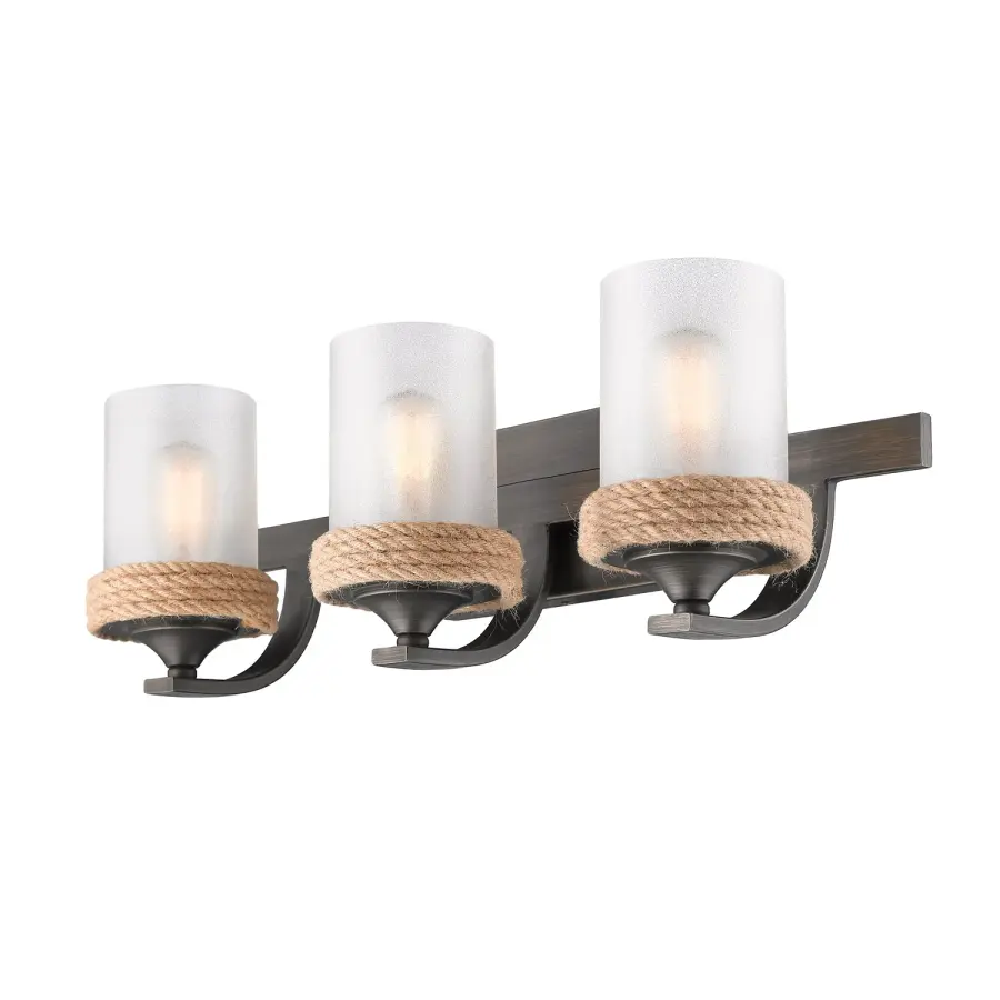 Chatham 3-Light Vanity Light in Gunmetal Bronze - Image 3