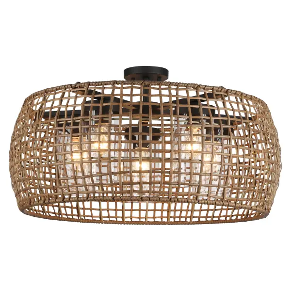Golden Lighting Piper 5-Light Outdoor Ceiling Light - Image 1