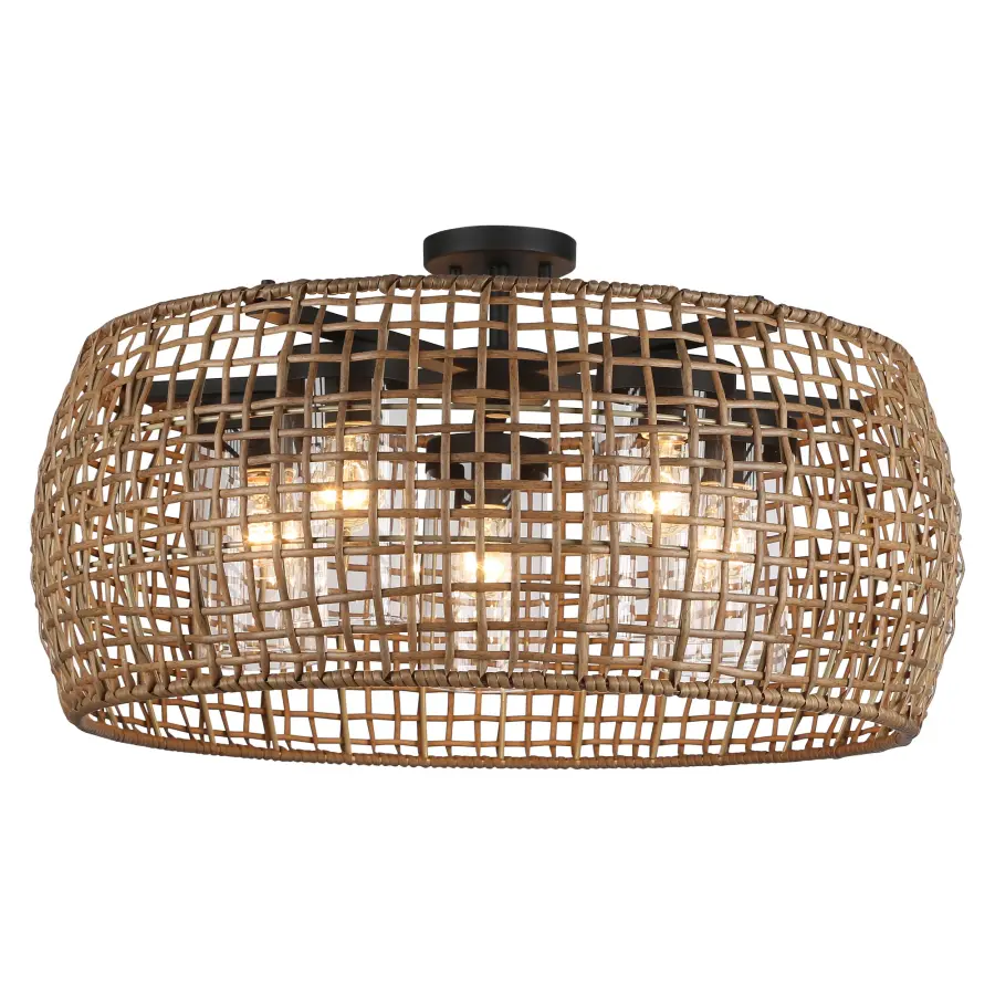 Golden Lighting Piper 5-Light Outdoor Ceiling Light - Image 1