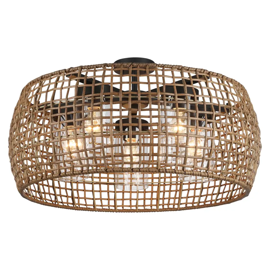 Golden Lighting Piper 5-Light Outdoor Ceiling Light - Image 2