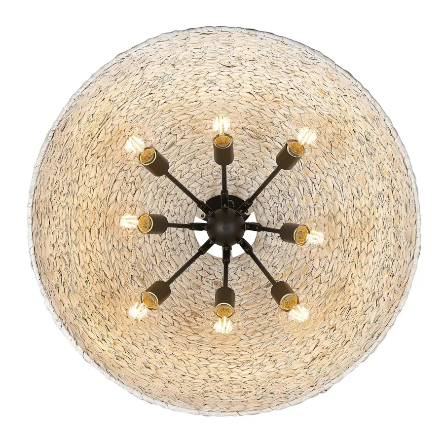Golden Lighting Rue 8-Light Chandelier - Image 5