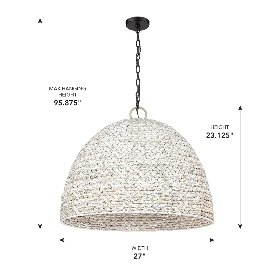 Golden Lighting Rue 8-Light Chandelier - Image 6