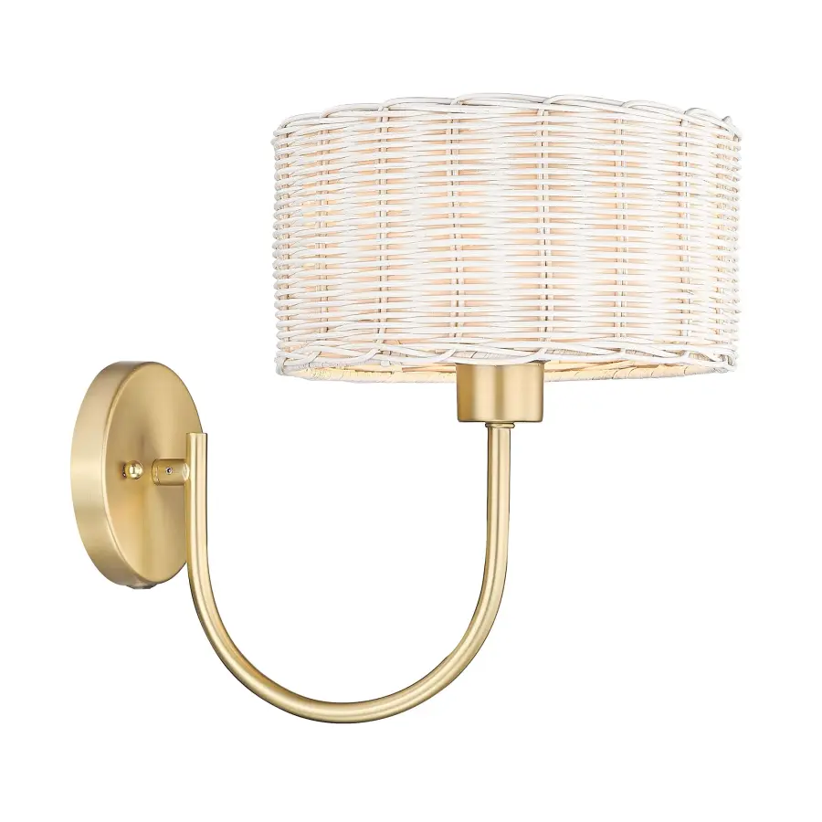 Coastal Charm Meets Handcrafted Elegance in Versatile Wall Sconce - Image 1