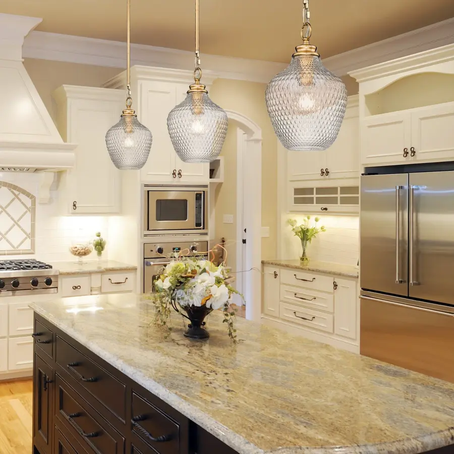 Golden Lighting Adeline 1-Light Pendant in Modern Brushed Gold - Image 4