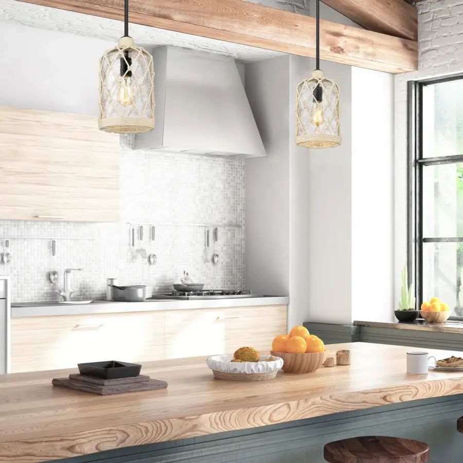 Nassau One Light Mini Pendant in Matte Black - Image 4