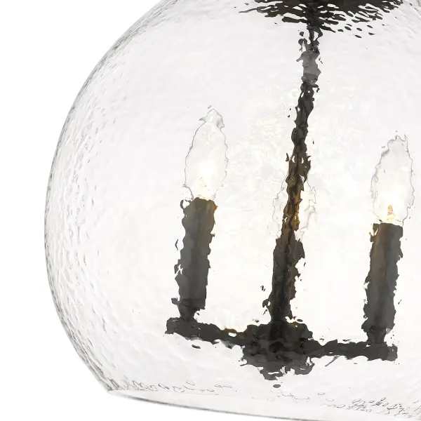 Golden Lighting Ariella 3-Light Pendant in Matte Black - Image 3