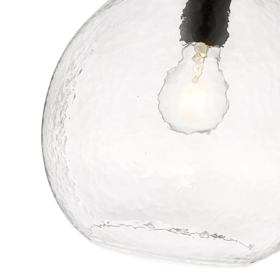 Golden Lighting Ariella 1-Light Pendant in Matte Black - Image 3