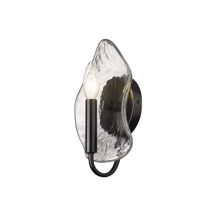 Golden Lighting Samara 1-Light Wall Sconce in Matte Black - Image 3