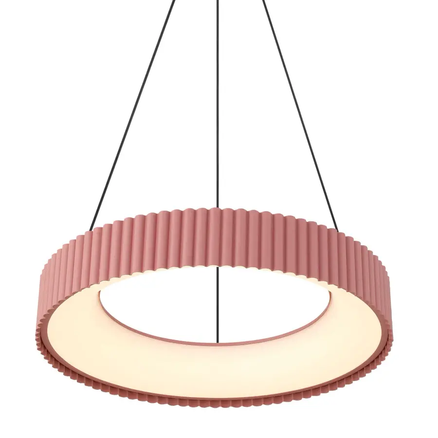 Sashay 20" LED Pendant in Blush - Image 1