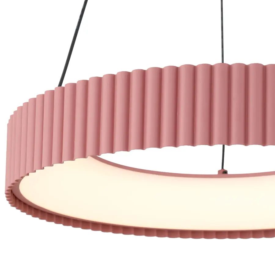 Sashay 20" LED Pendant in Blush - Image 6