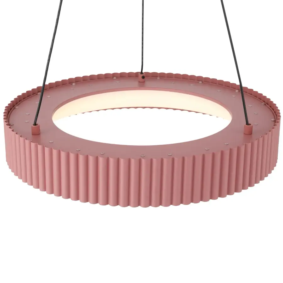 Sashay 20" LED Pendant in Blush - Image 7