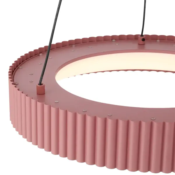 Sashay 20" LED Pendant in Blush - Image 9