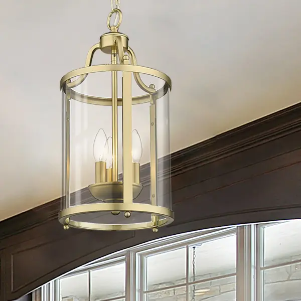 Golden Lighting Payton 3-Light Pendant in Brushed Champagne Brass - Image 5