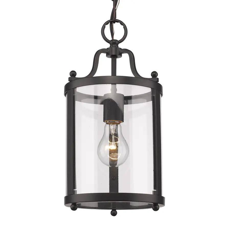 Golden Lighting Payton 1-Light Pendant in Matte Black - Image 2